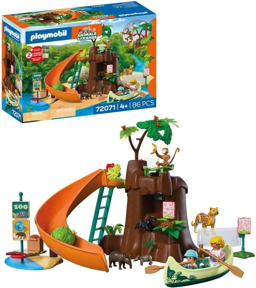 Playmobil zoo au coeur de la jungle