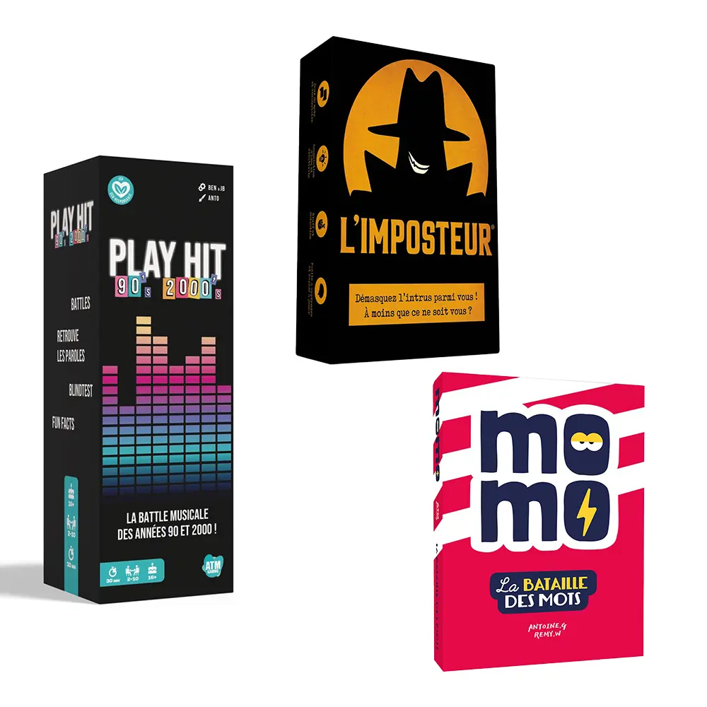 Trio party games ados