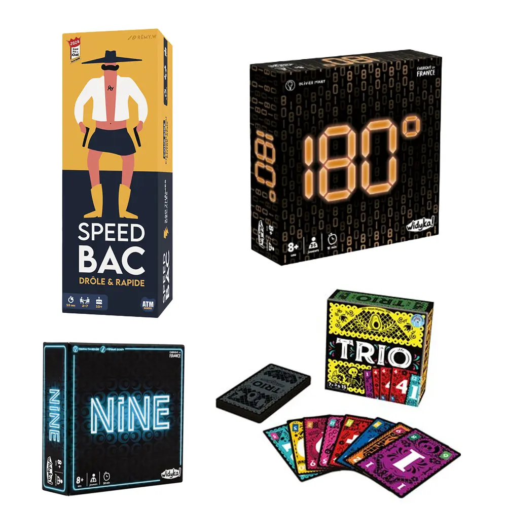 Pack jeux d’ambiance et de réflexion